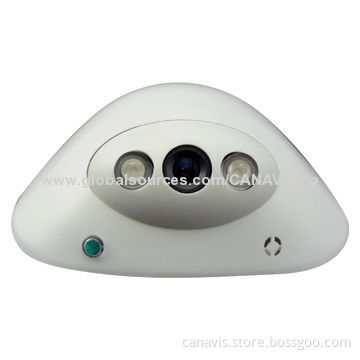 Alien-type plastic dome cameras, 700TVL, with super H.LED, Lens:3.6mm
